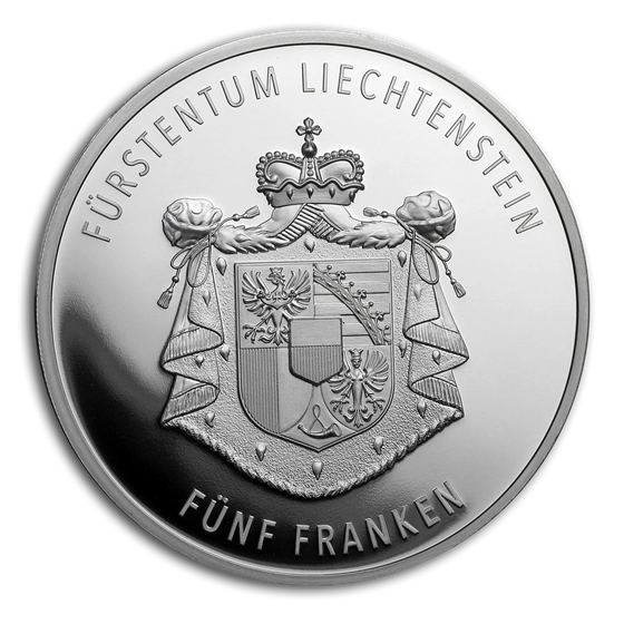 2019 Liechtenstein 1 oz Proof Silver 300 Years Liechtenstein Set 2019 Liechtenstein 1 oz Proof Silver 300 Years Liechtenstein Set